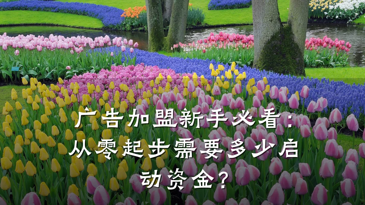 广告加盟新手必看：从零起步需要多少启动资金？