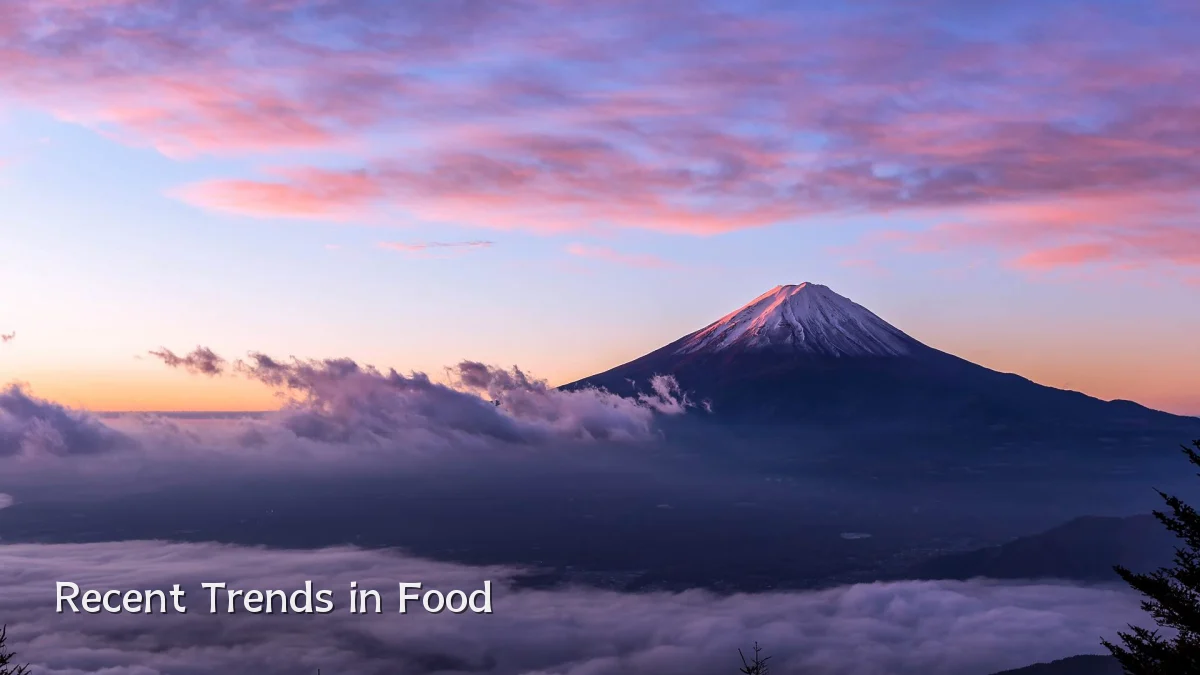 Recent Trends in Food