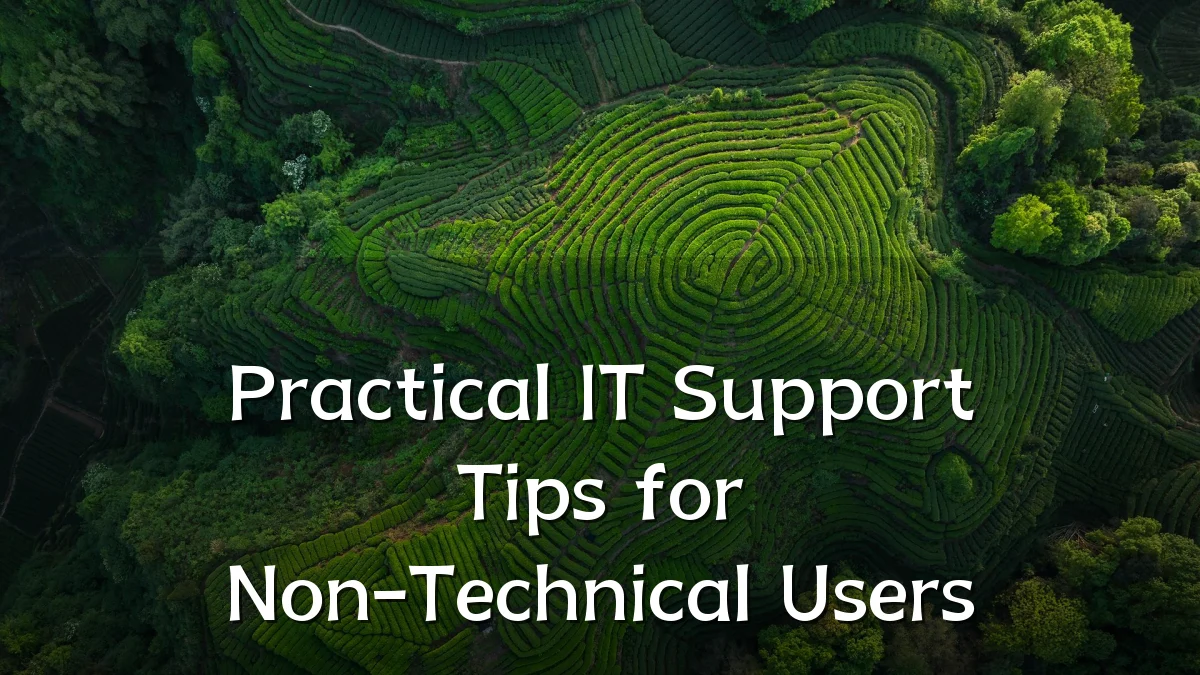Practical IT Support Tips for Non-Technical Users
