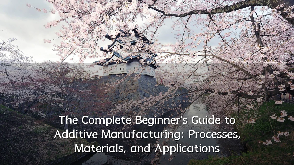 The Complete Beginner's Guide to Additive Manufacturing: Processes, Materials, and Applications