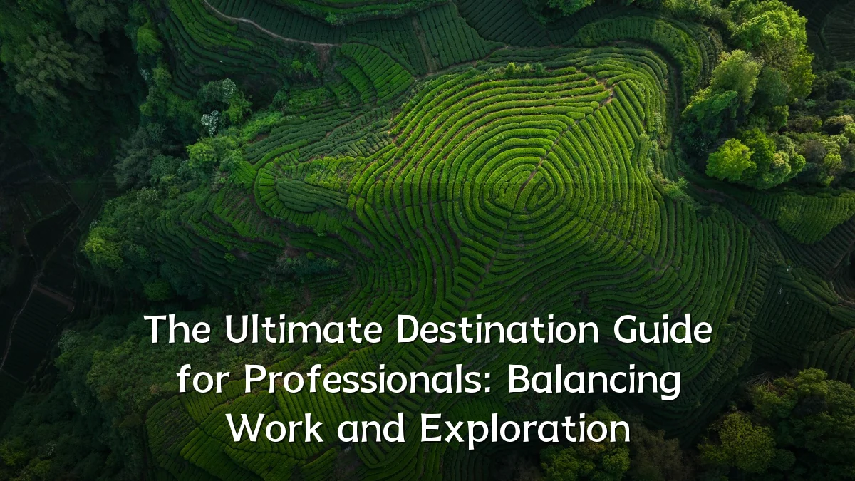 The Ultimate Destination Guide for Professionals: Balancing Work and Exploration