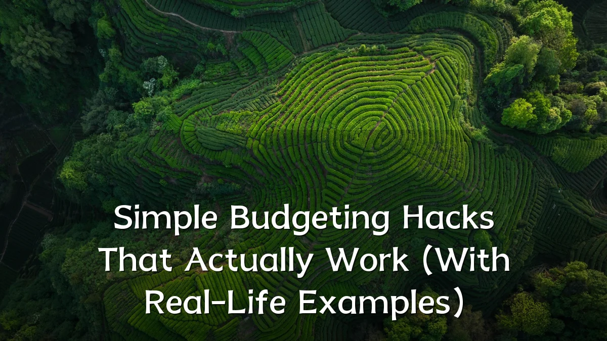 Simple Budgeting Hacks That Actually Work (With Real-Life Examples)