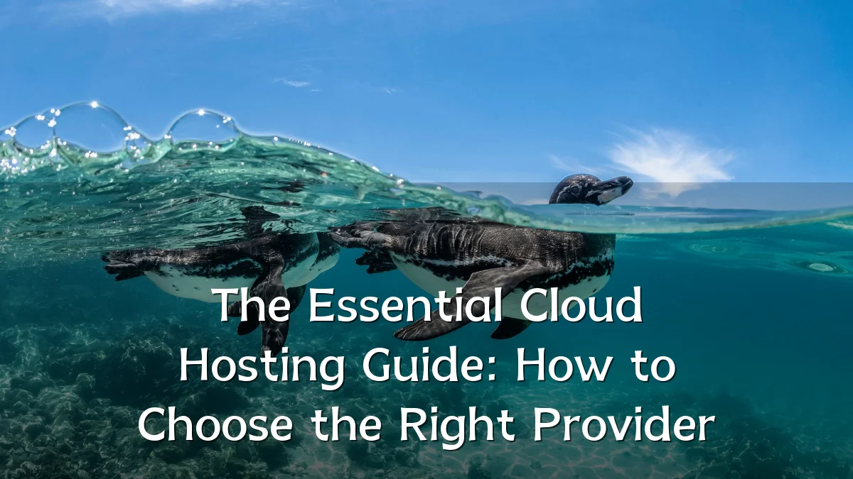 The Essential Cloud Hosting Guide: How to Choose the Right Provider