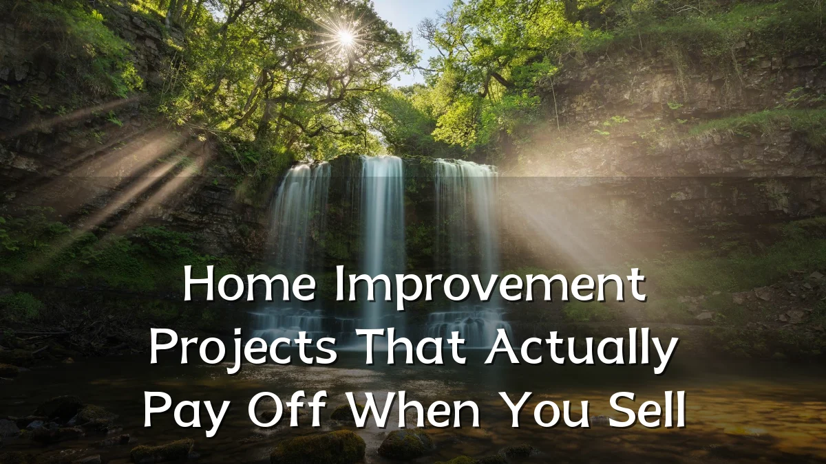 Home Improvement Projects That Actually Pay Off When You Sell